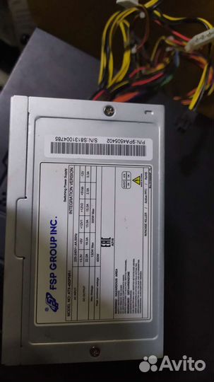 Блок питания fsp 450w