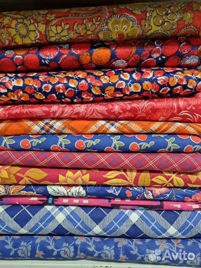 Ткани СССР Бумазея Фланель Байка