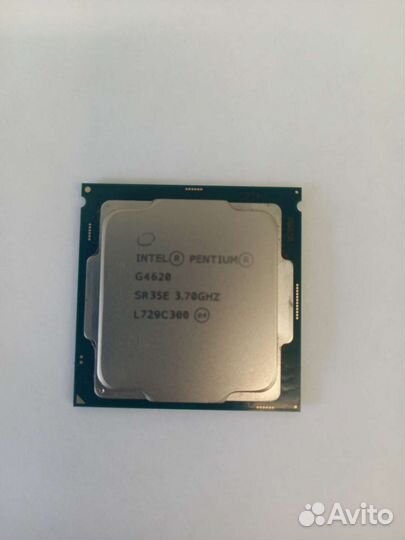 Intel G4620, 1151