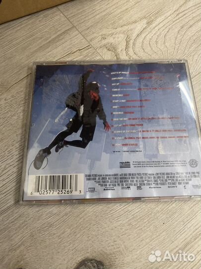 Spiderman Into The Spider Verse CD