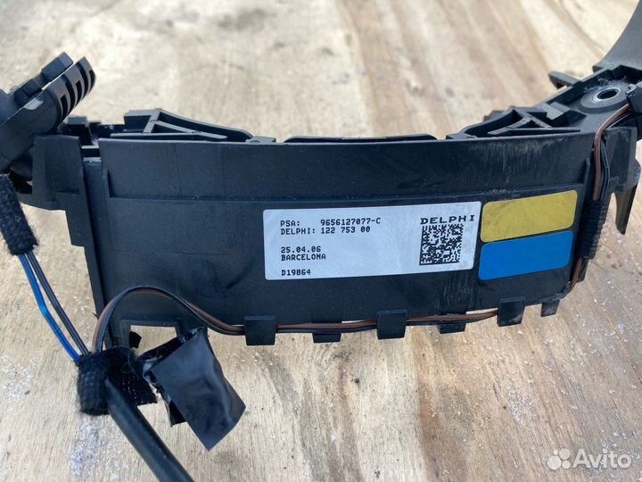 Citroen c3 подрулевые лепестки переключатель