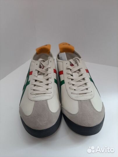 Onitsuka Tiger Mexico 66 Birch Green Red Yellow