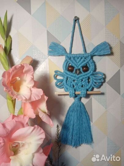 Макраме панно-талисман 