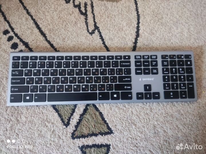 Клавиатура беспроводная Gembird KBW-1