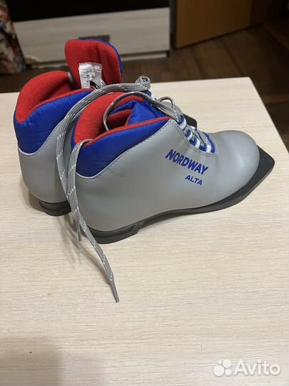 Лыжные ботинки, 33 размер, 21 см