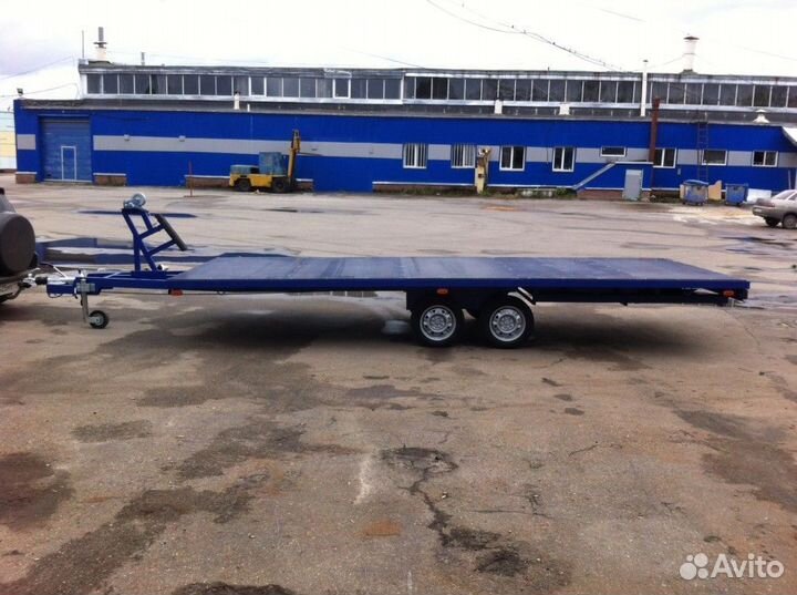 Прицеп без бортов для свп