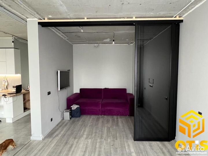 Стеклянные перегородки