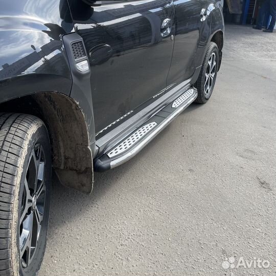 Порог площадка Renault Duster пороги Дастер