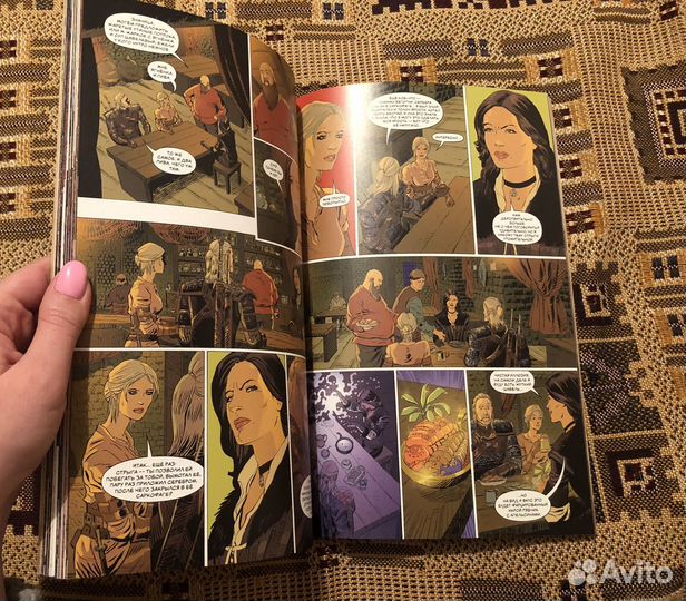 Комикс Ведьмак Проклятие воронов