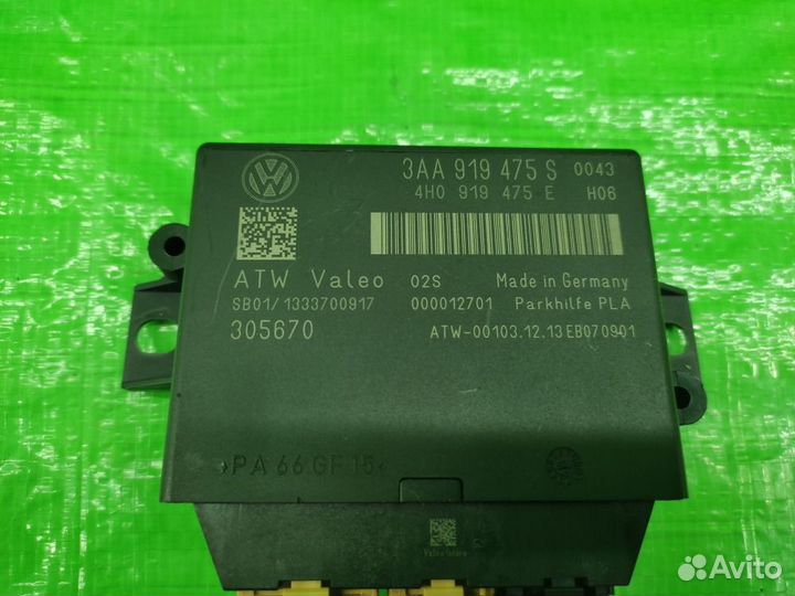 Блок управления парктроником Volkswagen Tiguan