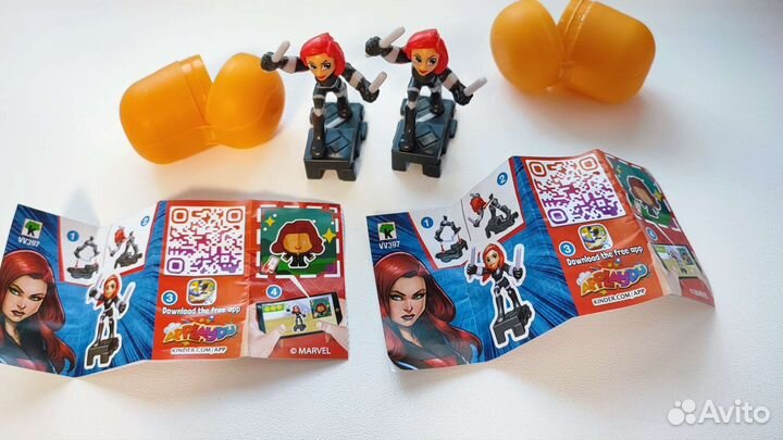 Киндер сюрприз герои Marvel