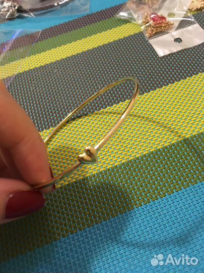 Браслет с сердцем