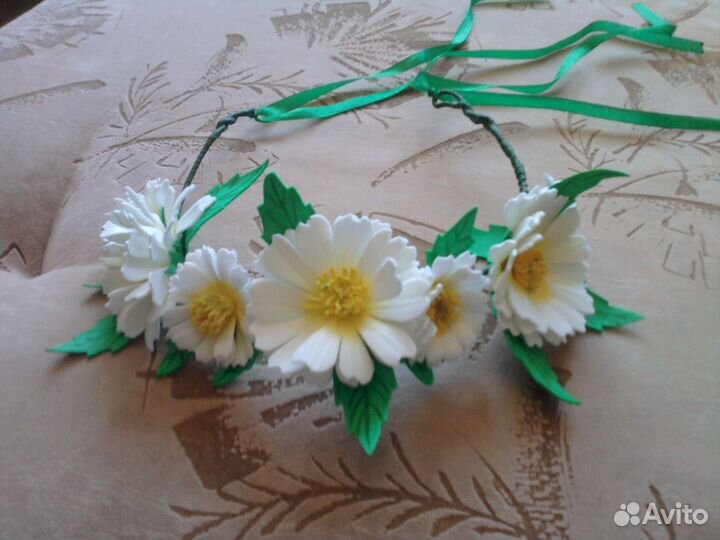 Ободоки, венки ручной работы, цены в описании