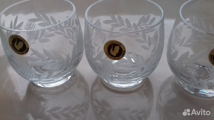 Набор для коньяка 6 шт. Гусь Хрустальный