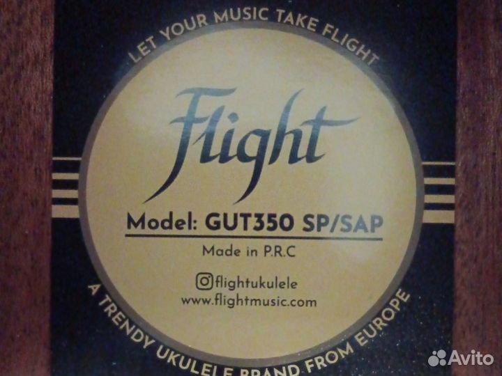 Гиталеле flight GUT350 SP/SAP