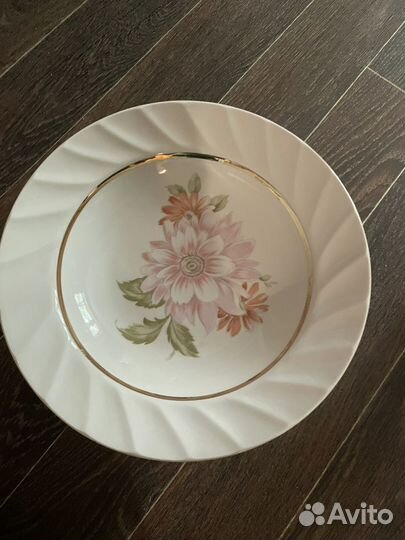 Тарелки фарфор СССР