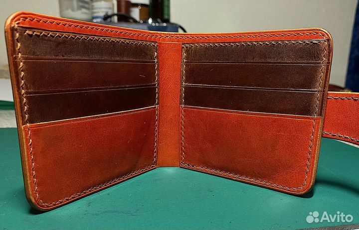 Мужской кошелек бифолд