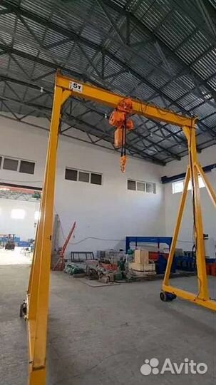 Мпу, кран козловой мобильный