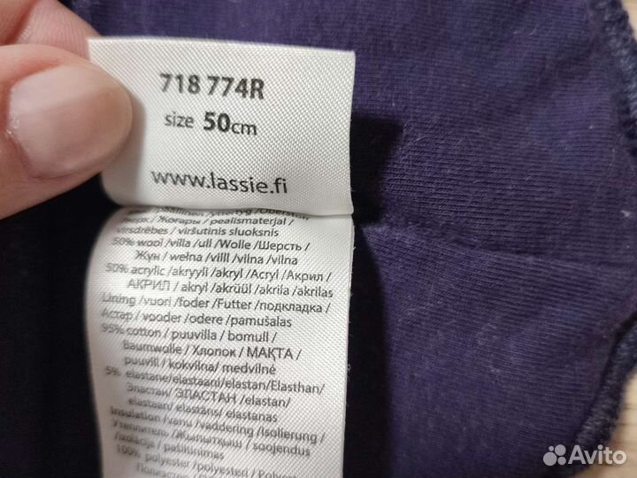 Шапка шлем lassie 50