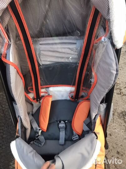 Детские санки коляска