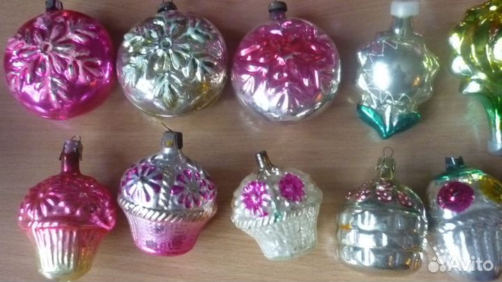 Елочные игрушки СССР