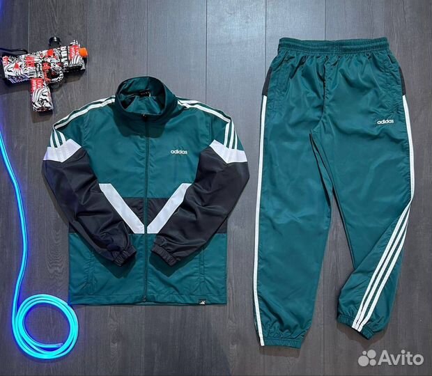 Спортивный костюм Adidas ретро в стиле 90х мужской