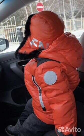 Зимняя шапка-ушанка детская gulliver