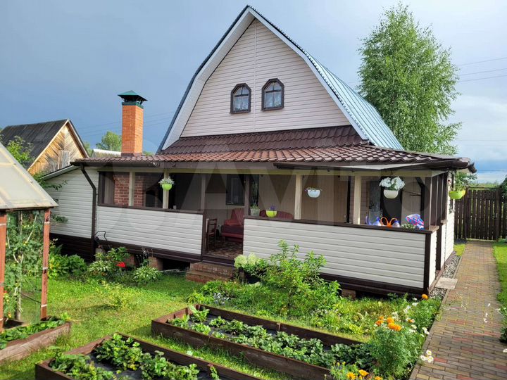 Дом 80 м² на участке 5 сот.