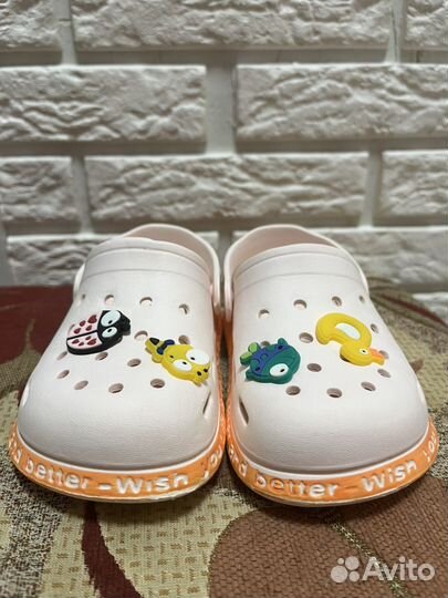Кроксы сабо детские 23