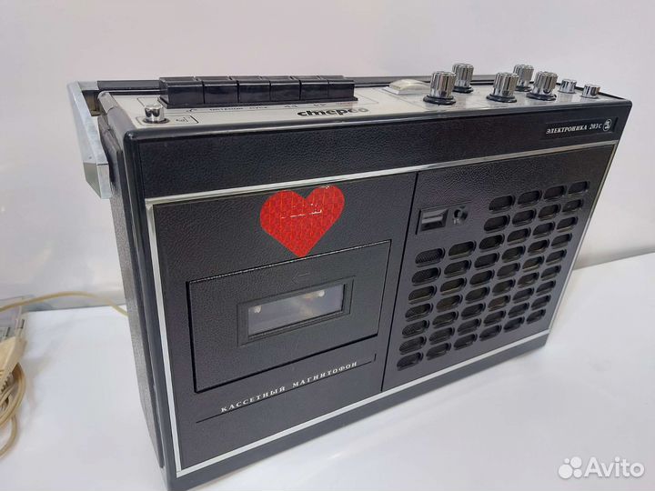 Магнитофон Электроника-203, поет+состояние