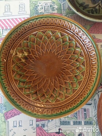 Тарелка майолика