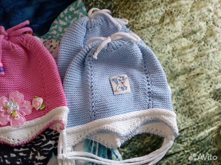 Шапки для новорожденных новые