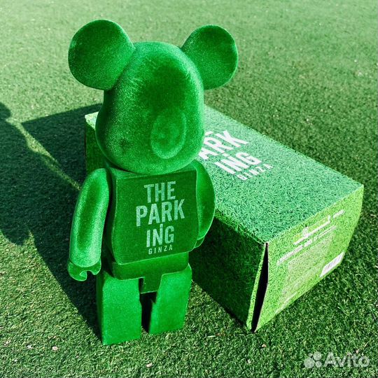 Фигурка мишка bearbrick The Park 28см 400