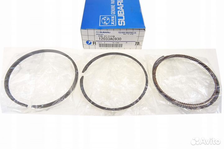 Кольца поршневые Subaru Forester Impreza в наличии