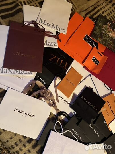 Пакеты и коробки брендовые