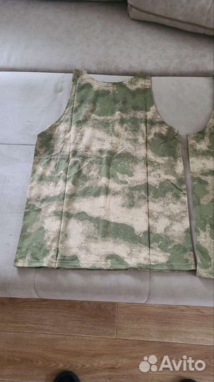 Футболка, майка мужская военная