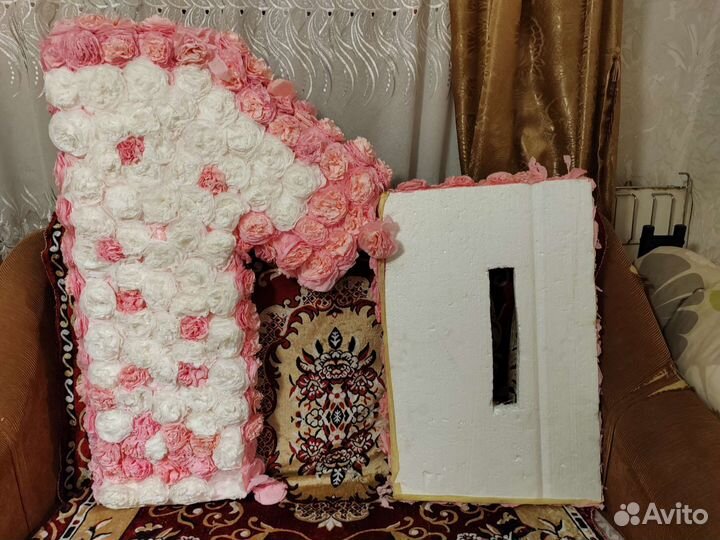 Каркас цифр из пенопласта