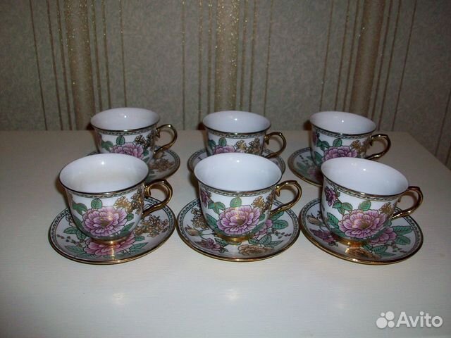 Чайные пары Loraine, 6 шт