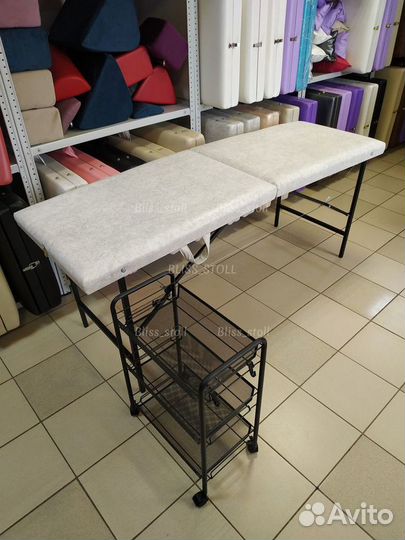 Кушетка и тумба перекатная