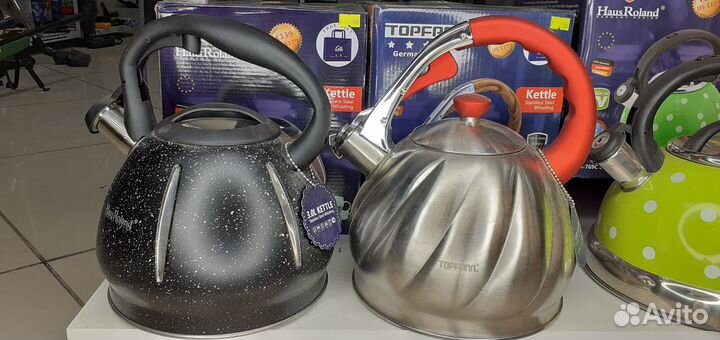 Чайник Haus Roland Двухслойное дно Свисток 2.5и3л