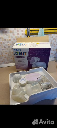 Молокоотсос avent электрический