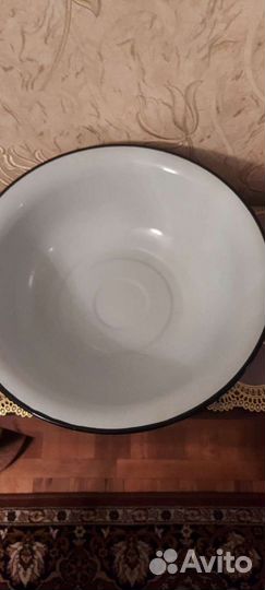 Таз эмалированный