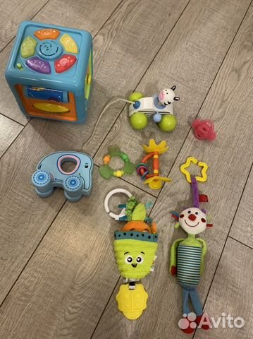 Игрушки фирменные пакетом 0-12 мес 0-18 мес