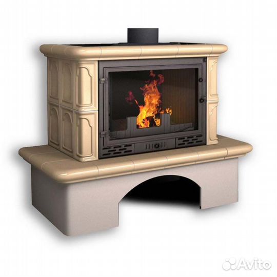 Изразцовая каминная облицовка Гефест без короба
