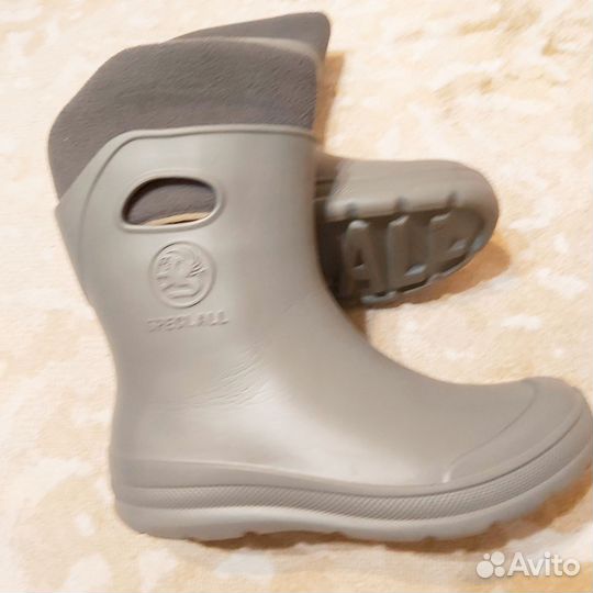 Сапоги резиновые женские утепленные