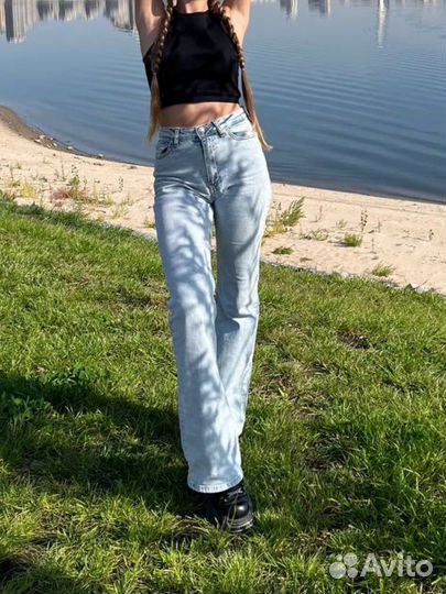 Джинсы zara клеш