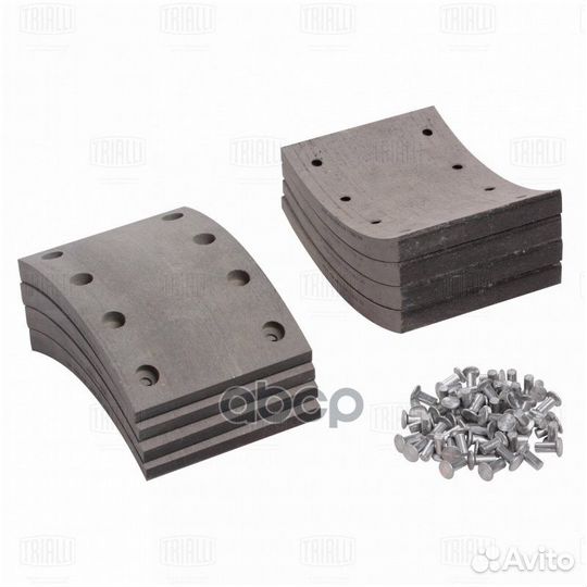 Колодки тормозные BLT0600 Trialli