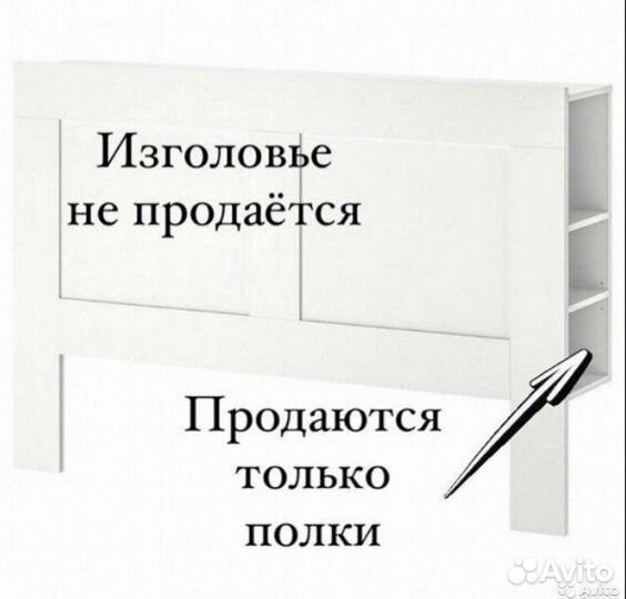 Прикроватная полка Икея