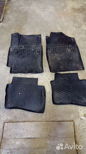 Автомобильные коврики kia rio х лайн