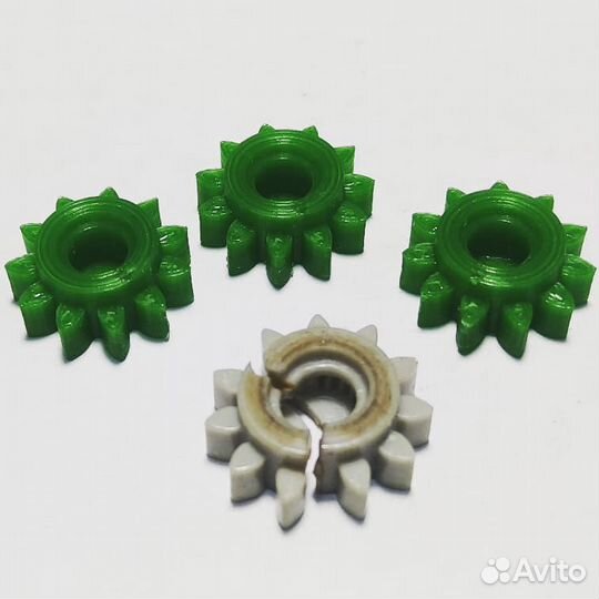 Изготовление пластиковых деталей и шестерёнок